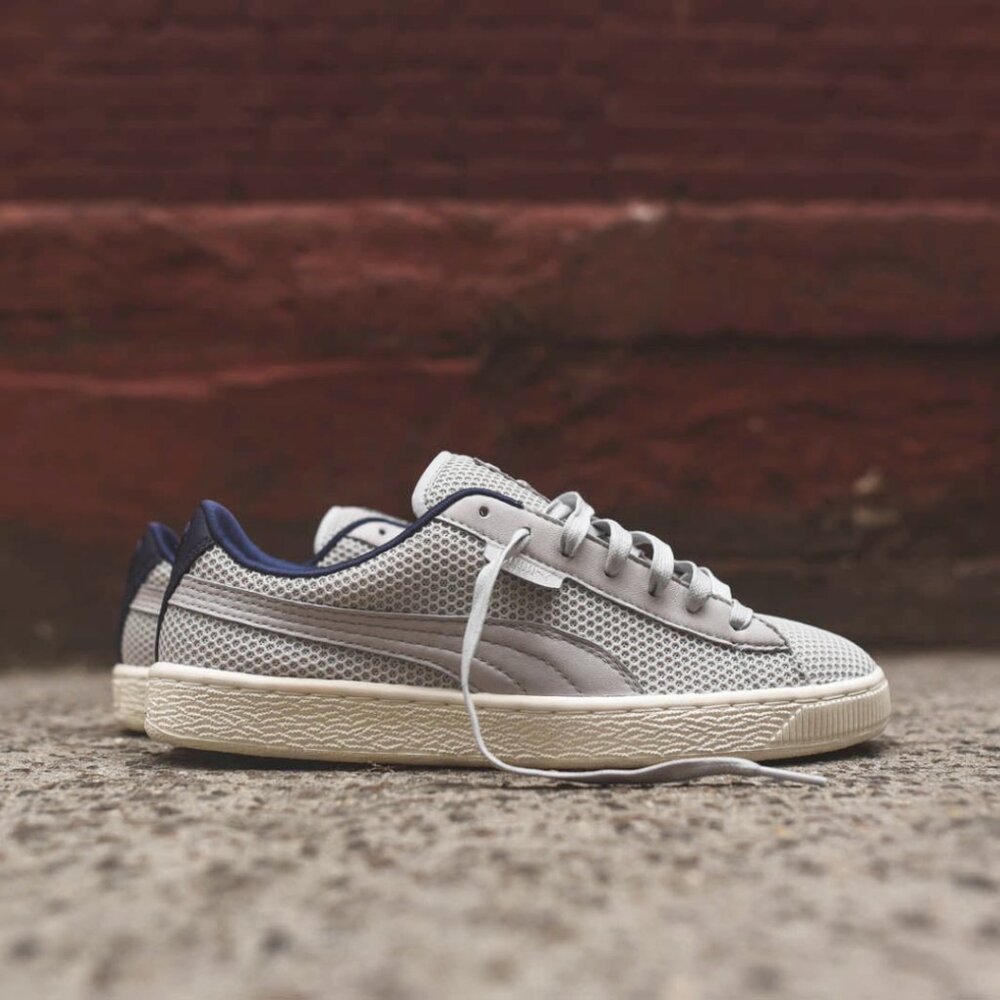 Aimé Leon Dore x Puma States Lunar Rock Gray Sneakers Athleisure Minimalist